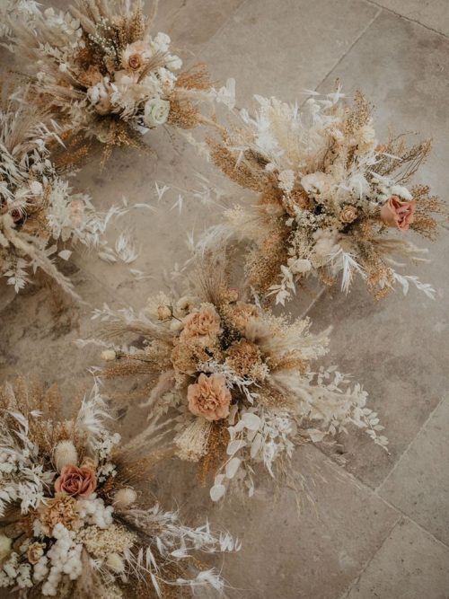 Szárazvirág esküvői csomag