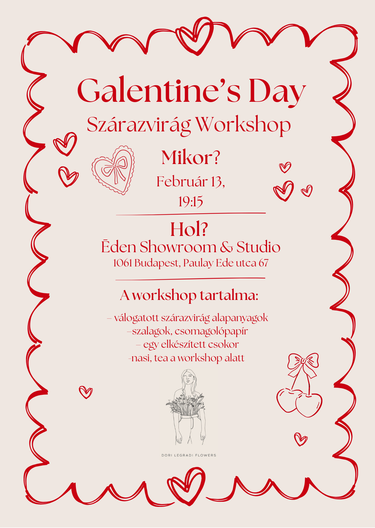Galentine’s Day Workshop – Február 12. 19:15