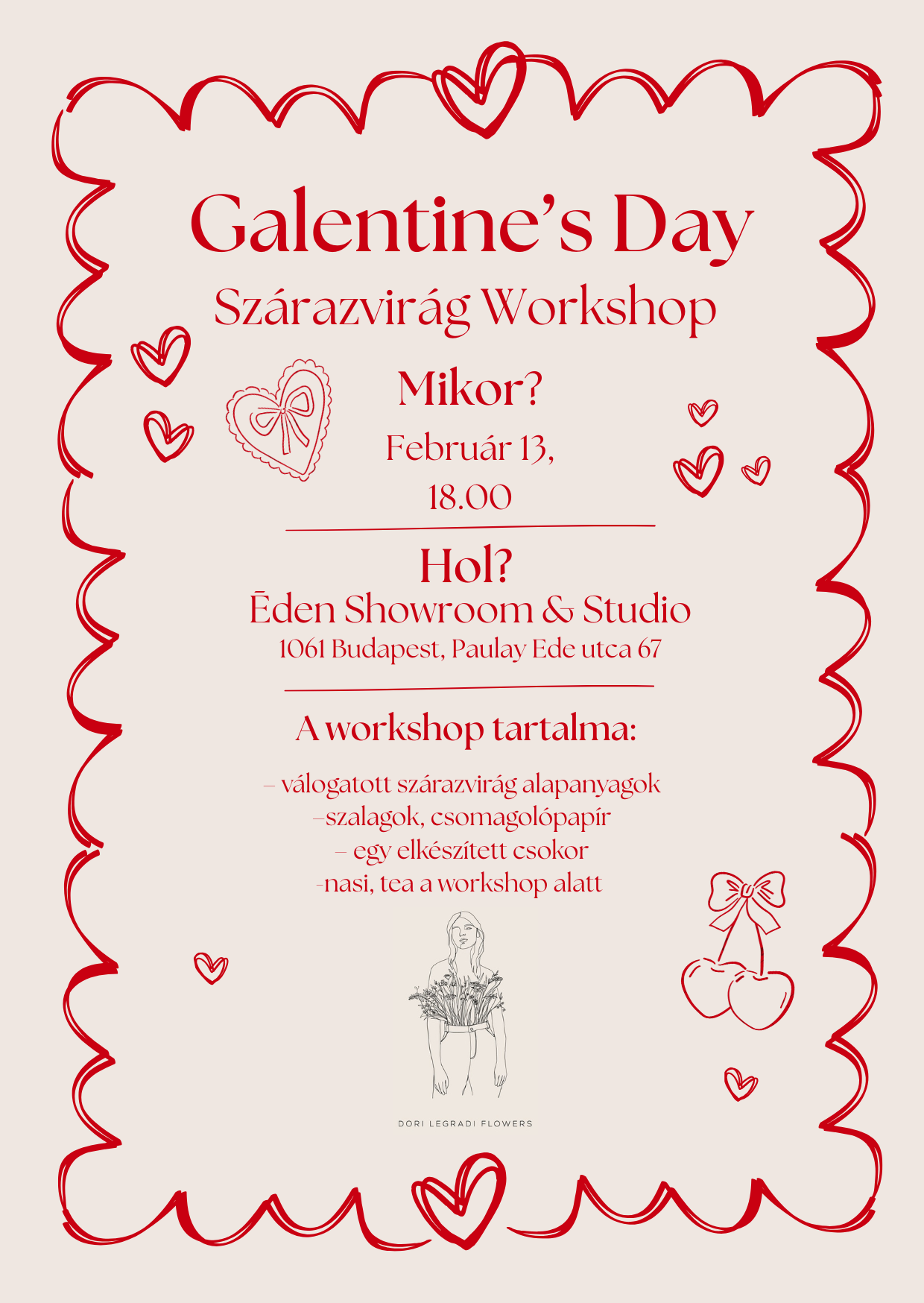 Galentine’s Day Workshop – Február 13. 18:00