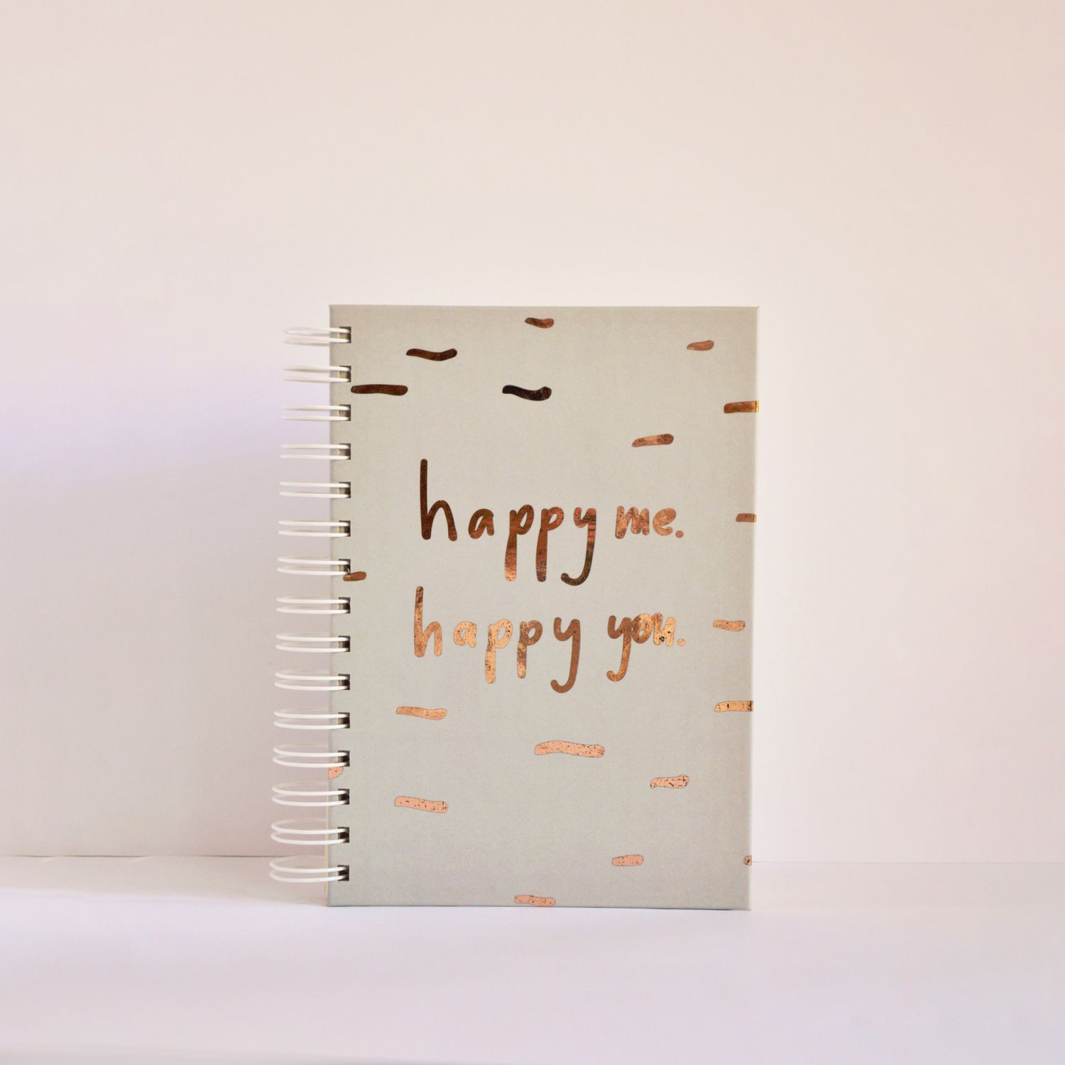 Janka Arnóczy - Happy Me, Happy You füzet - Szürke