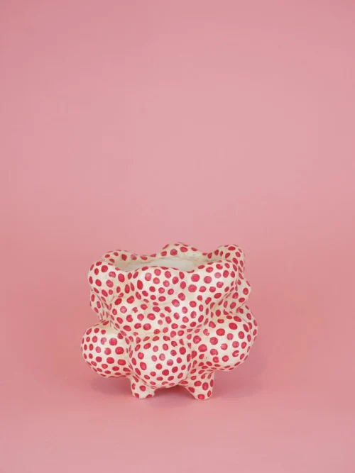 Lenzi Studio kaspo – pink dot