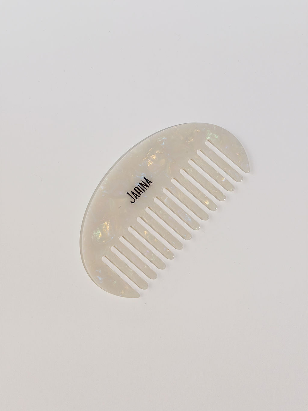 Silky - Jarina Oval Fésű - Fehér
