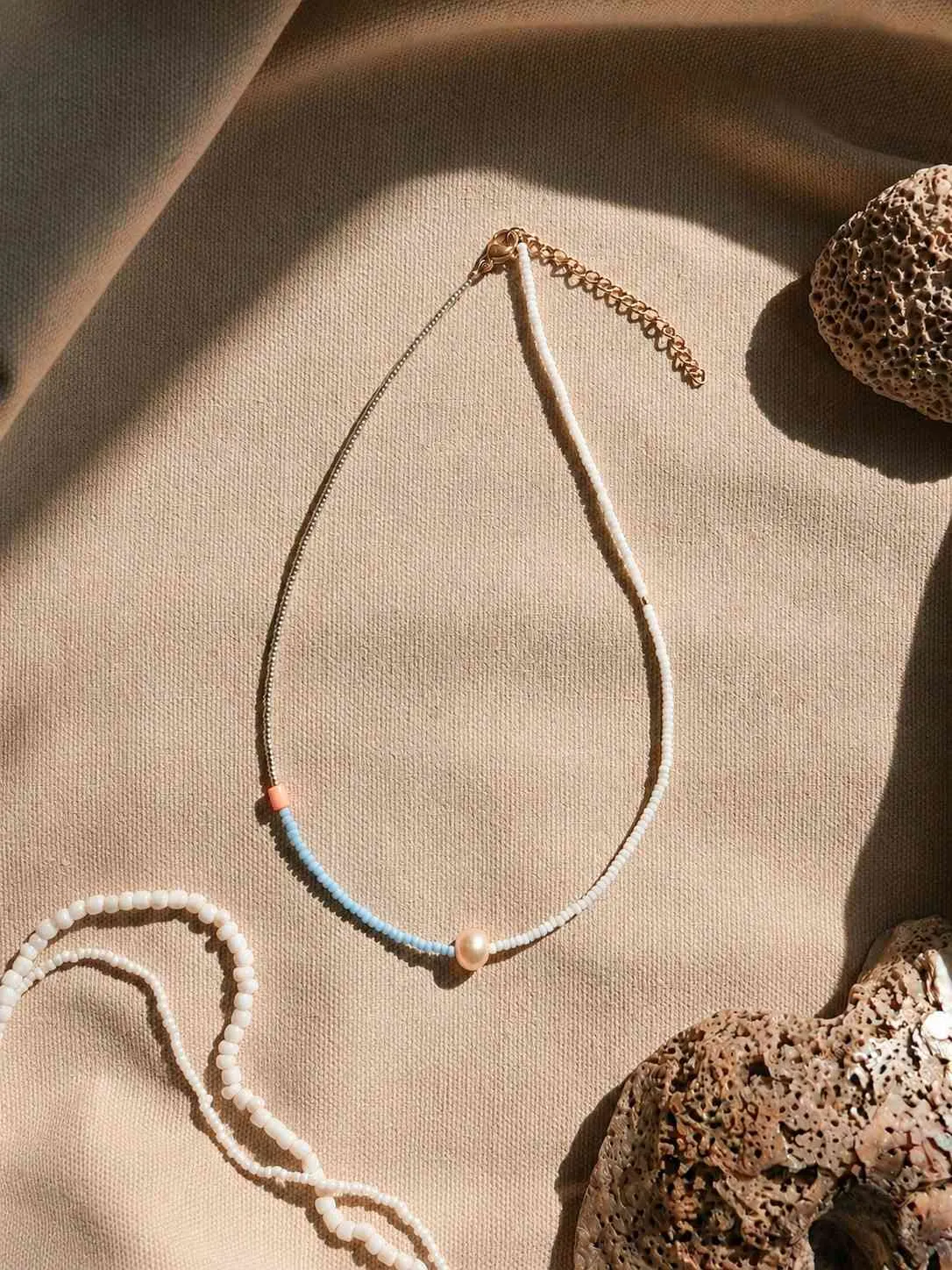 IMAHI necklace – natur pearl