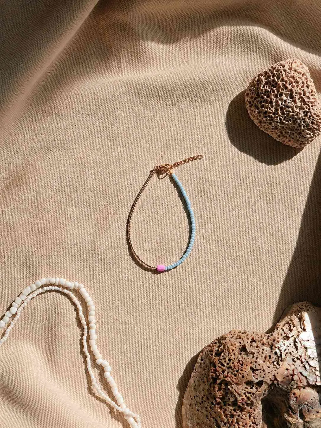 IMAHI bracelet – blue pearl