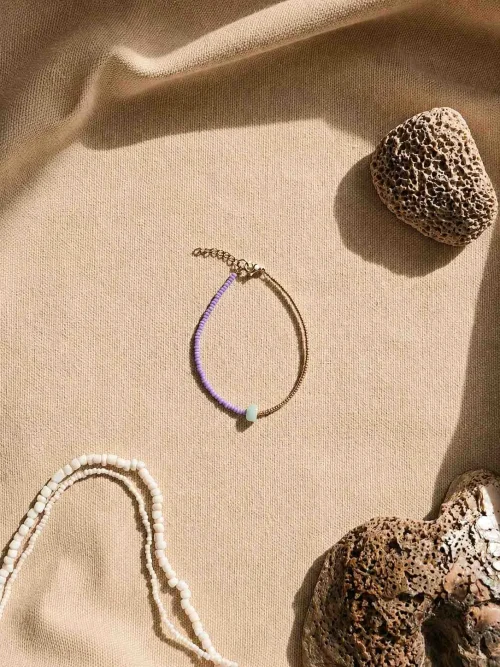 IMAHI bracelet – lilac amazonite